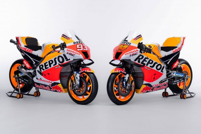 2022MotoGP：レプソル・ホンダ・チームの2022年型RC213V