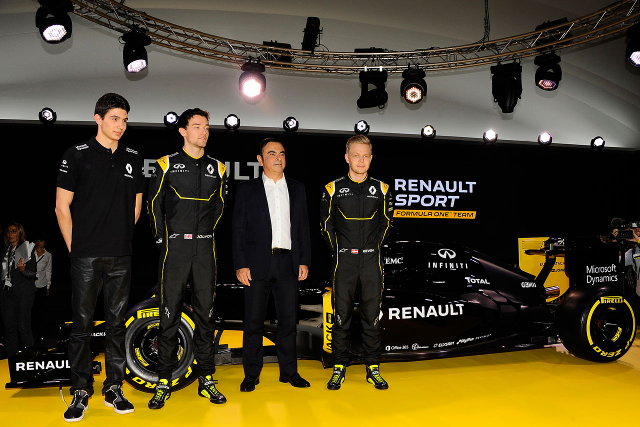 ルノーF1新体制発表　R.S.16