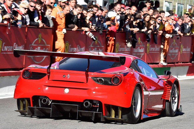 昨年イタリアで開催されたイベントで公開されたフェラーリ488 GT3