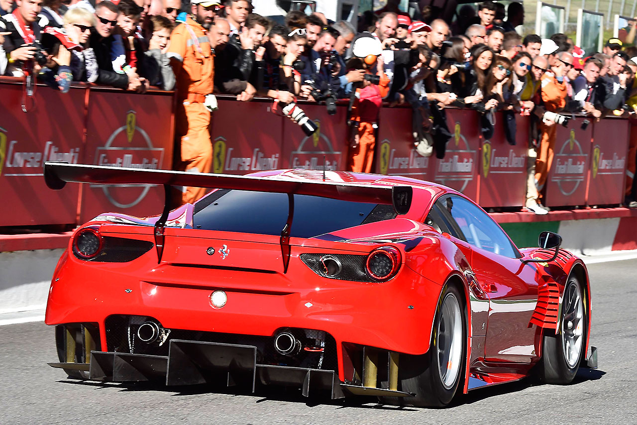 昨年イタリアで開催されたイベントで公開されたフェラーリ488 GT3