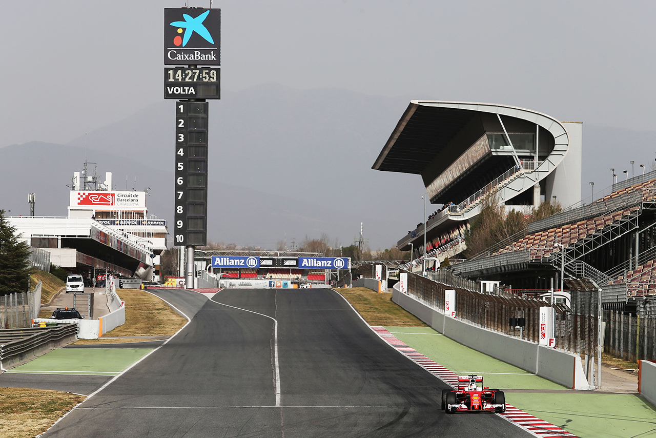 第1回バルセロナ合同テスト1日目