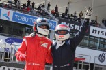 鈴鹿サーキットで親子揃ってF1デモランを行ったジャン・アレジとジュリアーノ・アレジ