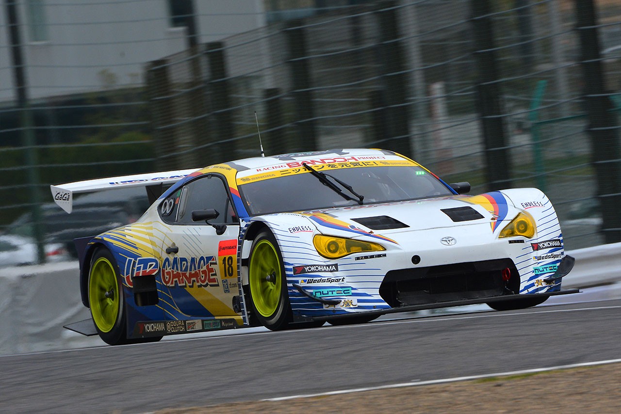 16スーパーGT鈴鹿メーカーテスト UPGARAGE BANDOH 86を駆る山田真之亮