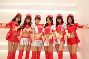 2016年のZENTsweetiesを務めるメンバーたち。左から小林レイミさん、岩瀬香奈さん、山口真季、田中梨乃さん、早瀬あやさん、犬塚志乃さん