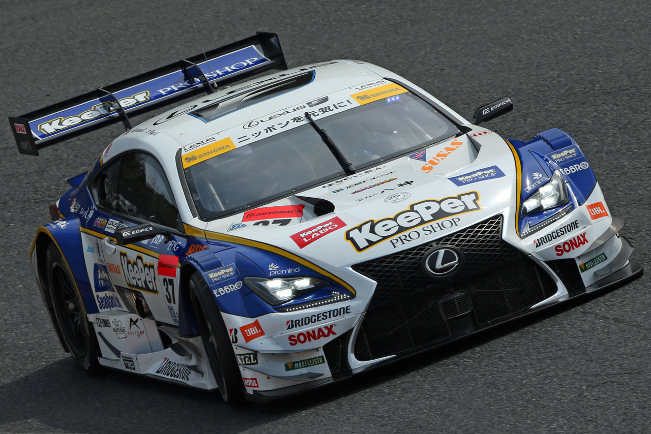 2016スーパーGT第1戦岡山　KeePer TOM'S RC F