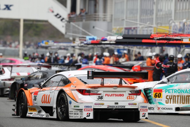 2016スーパーGT第1戦岡山 au TOM'S RC F