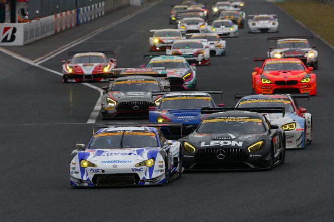 2016スーパーGT第1戦岡山 GT300決勝スタート