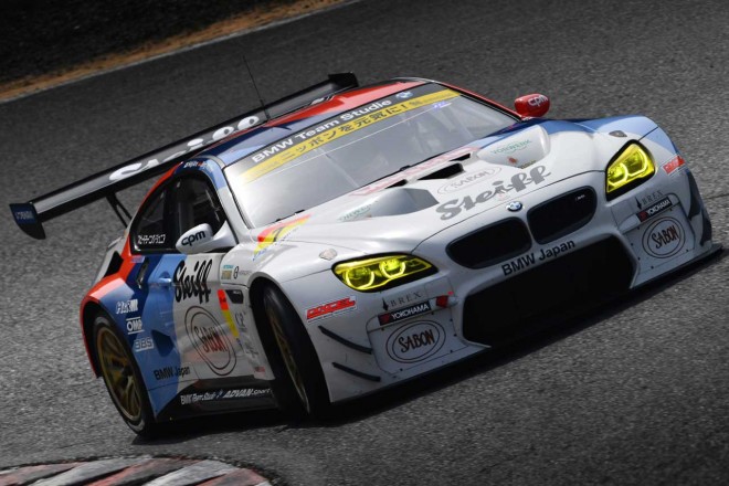 スーパーGT開幕戦岡山　ヨルグ・ミューラー／荒 聖治が3位表彰台