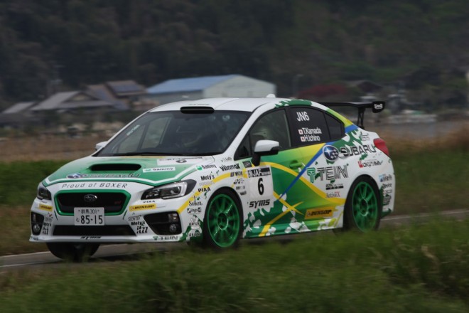 2016JRC第1戦ツール・ド・九州　鎌田卓麻／市野諮（スバルWRX STI）