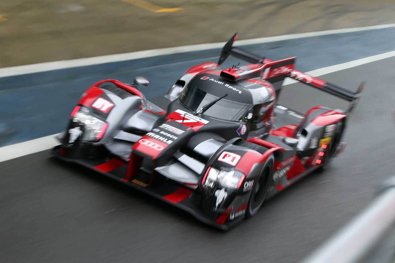 レース後の車検で車両規定違反が見つかった7号車アウディR18