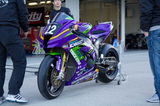 今週末のスーパーフォーミュラ第1戦鈴鹿は全日本ロードレース選手権との併催。こちらはTRICK STAR RacingのエヴァRT初号機TRICK STAR