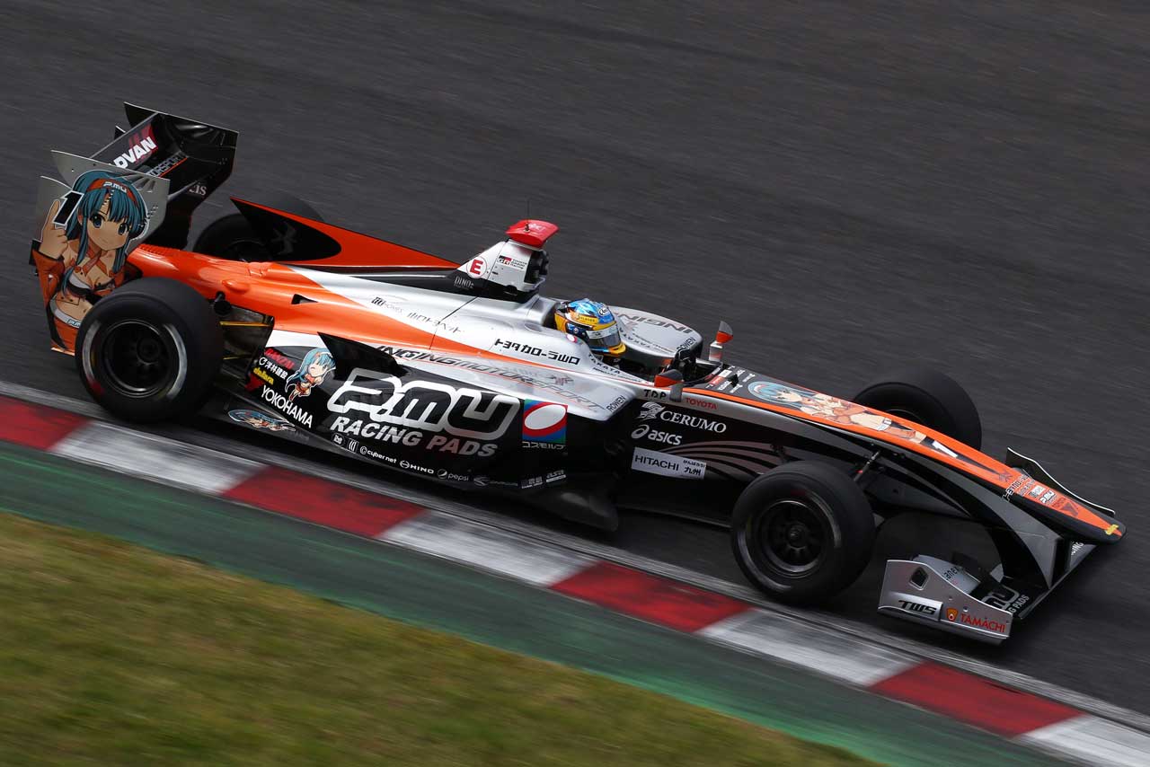 2016年スーパーフォーミュラ第1戦鈴鹿 予選日　石浦宏明（P.MU／CERUMO・INGING）