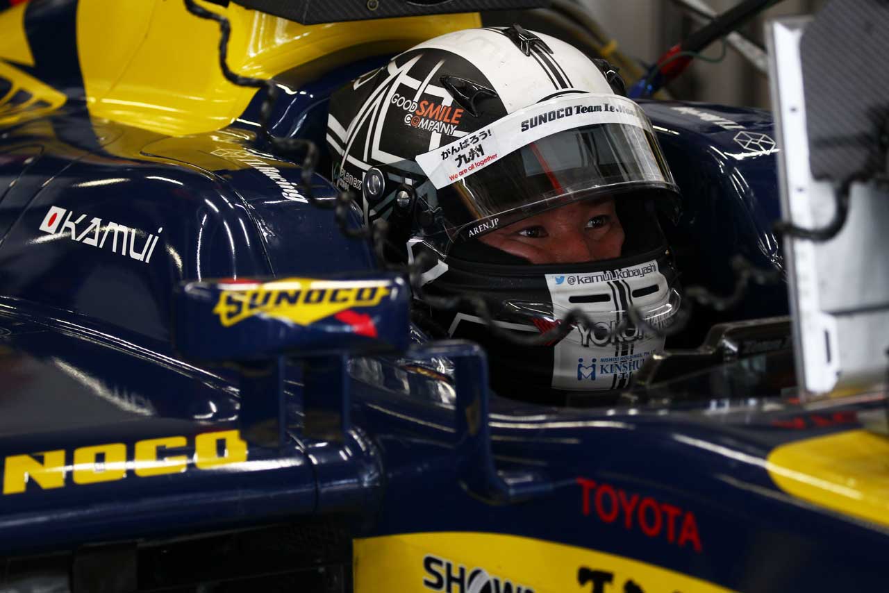 2016年スーパーフォーミュラ第1戦鈴鹿 予選日　小林可夢偉（SUNOCO Team LeMans）