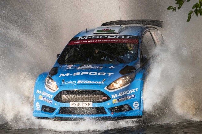 WRC第4戦アルゼンチン エルフィン・エバンス（フォード・フィエスタR5）