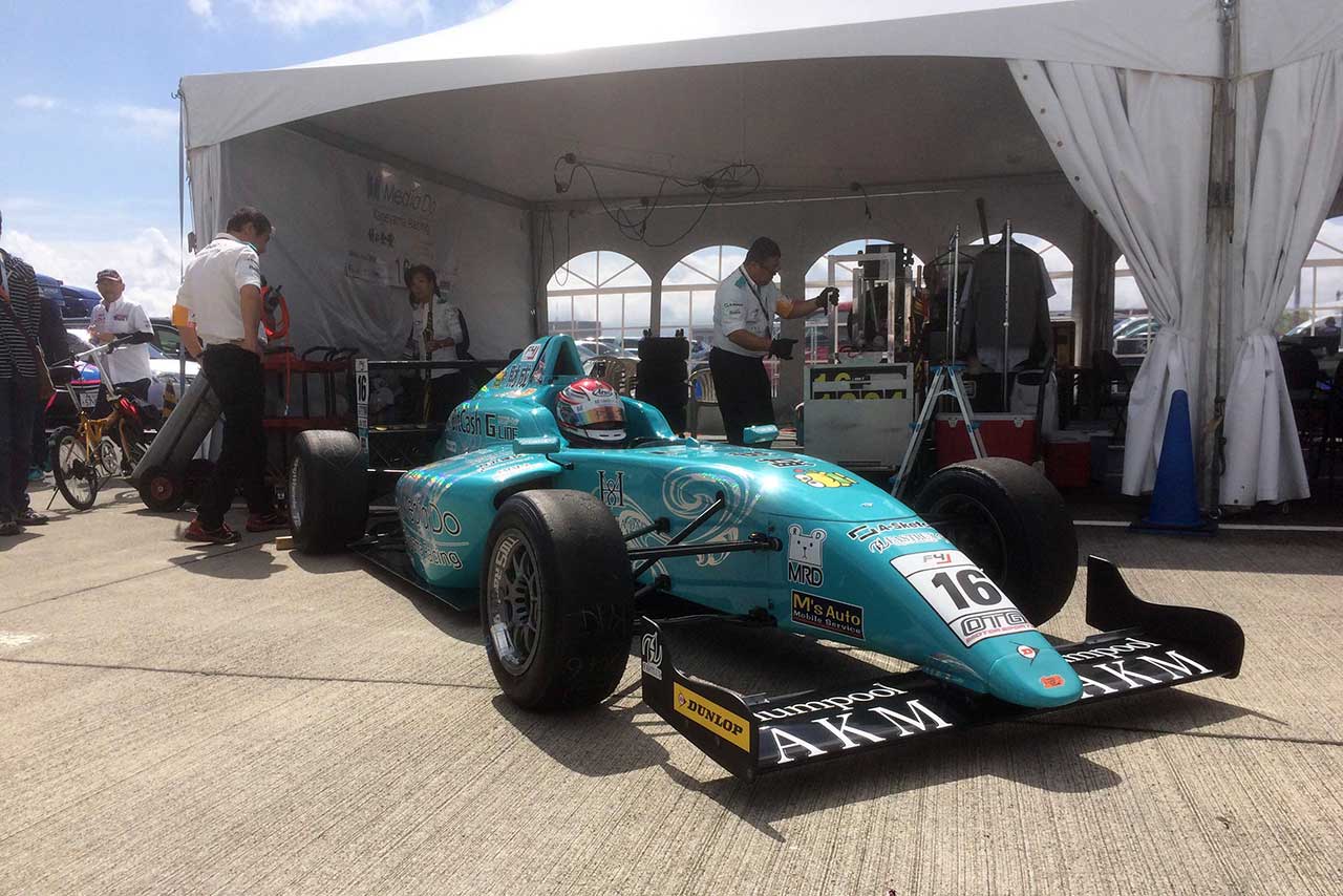 FIA-F4富士大会　篠原拓朗（Media Do Kageyama Racing）