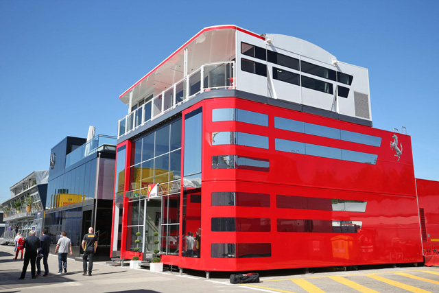 フェラーリ モーターホーム