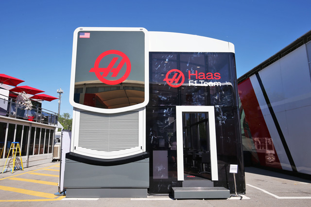 ハース F1 Team モーターホーム