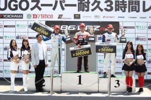 86/BRZ Race第3戦SUGO クラブマンシリーズ表彰台