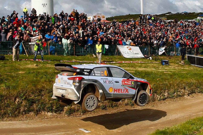 WRC第5戦ポルトガル ダニ・ソルド（ヒュンダイi20 WRC）
