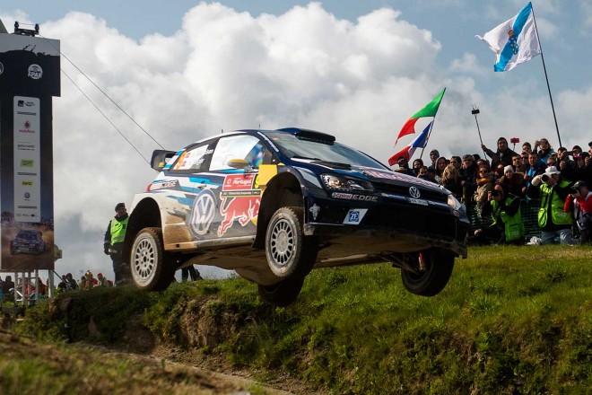 WRC第5戦ポルトガル アンドレアス ミケルセン（フォルクスワーゲン・ポロR WRC）