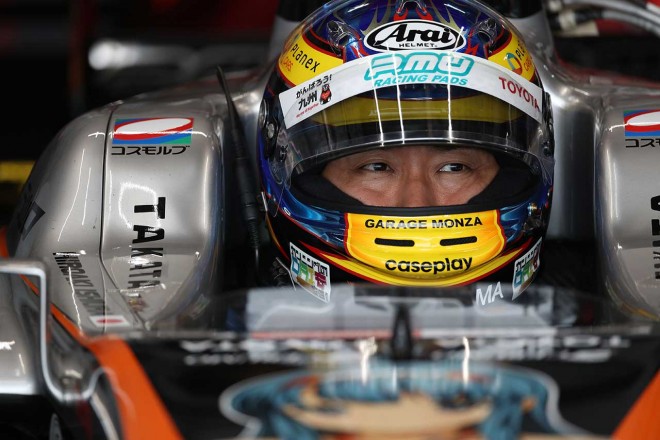 2016スーパーフォーミュラ第2戦岡山 石浦宏明（P.MU／CERUMO・INGING）