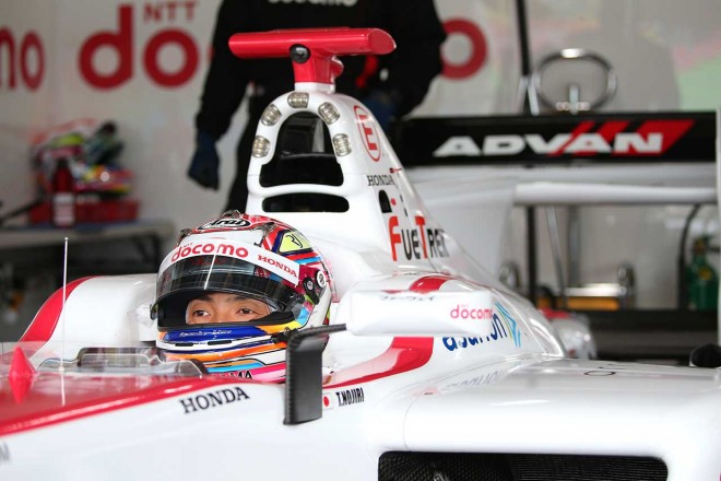 2016スーパーフォーミュラ第2戦岡山 野尻智紀（DOCOMO TEAM DANDELION RACING）