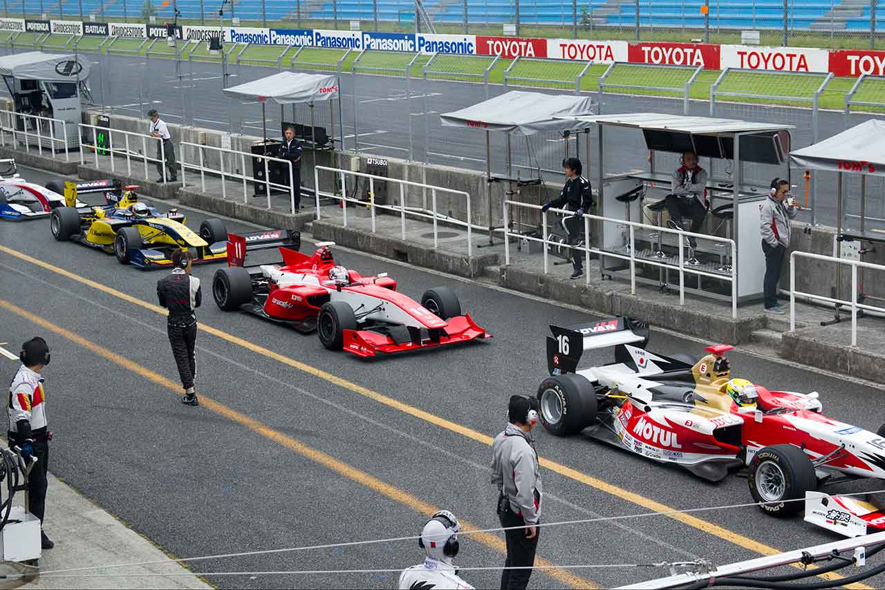 2016スーパーフォーミュラ第2戦岡山 予選日