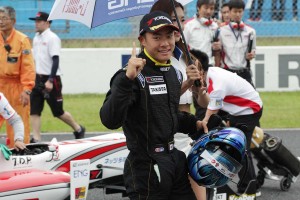 全日本F3第5戦岡山 F3-Nで優勝した片山義章(Petit LM Racing)