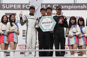 全日本F3第5戦岡山 F3-N表彰台