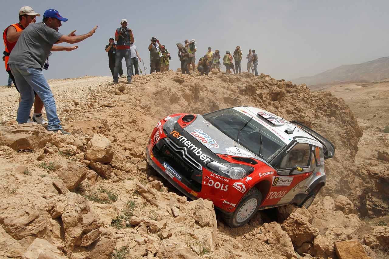 2011年に開催されたWRCヨルダン