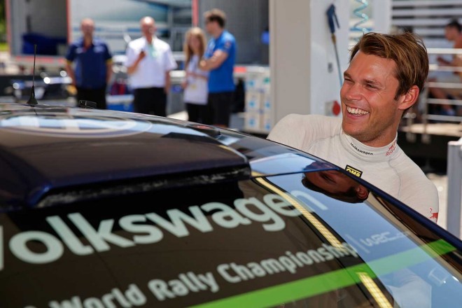 フォルクスワーゲン・モータースポーツIIのアンドレアス・ミケルセン（フォルクスワーゲン・ポロR WRC）