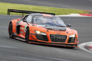 スーパーカー・レースシリーズ 第2戦富士 決勝レース　カテゴリーⅠを制した野間一（Direction108Racing R8）