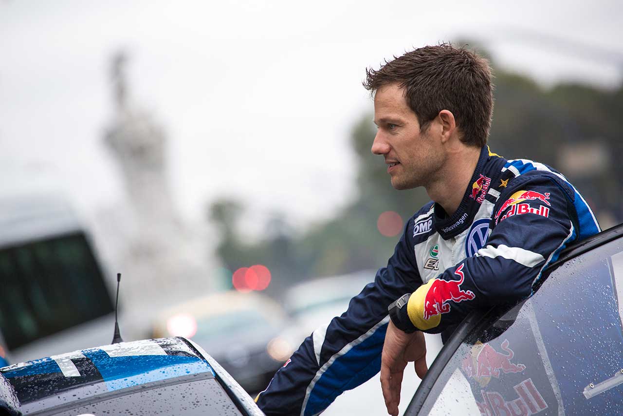 WRCの出走順規定を批判したセバスチャン・オジエ（フォルクスワーゲン・ポロR WRC）