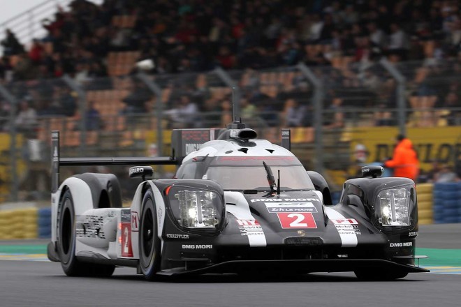 2016ル・マン24時間テストデー ポルシェ919ハイブリッド