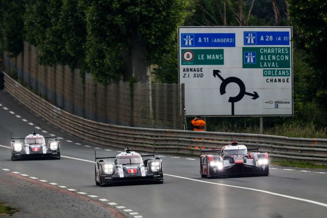 2016年ル・マン24時間耐久レーステストデー　ポルシェ919ハイブリッド