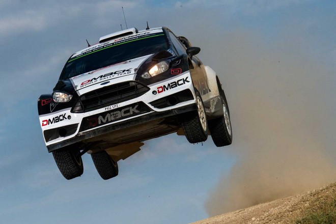 WRC第6戦イタリア オット・タナク（フォード・フィエスタRS WRC）