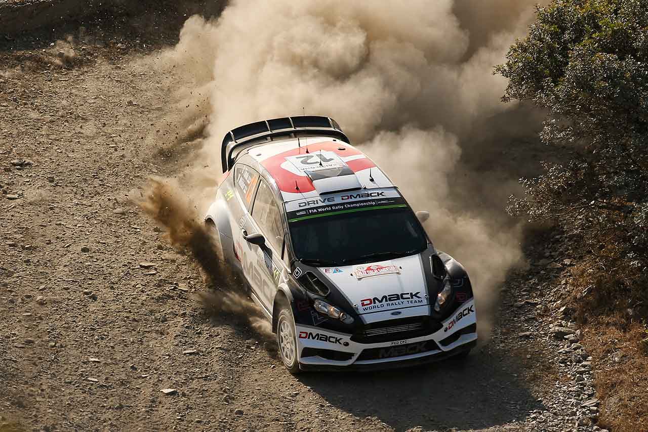 WRC第6戦イタリア オット・タナク（フォード・フィエスタRS WRC）