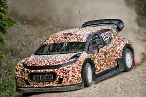 フィンランドでテストされたシトロエンC3 WRC