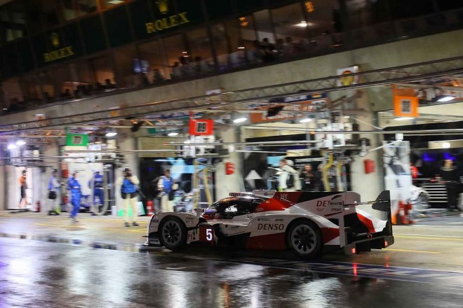 5号車トヨタTS050ハイブリッド