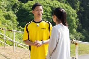 梅ちゃんが山内選手に積極的に質問していく場面も