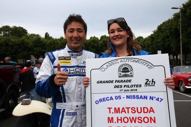 2016ル・マン24時間耐久レース　松田次生