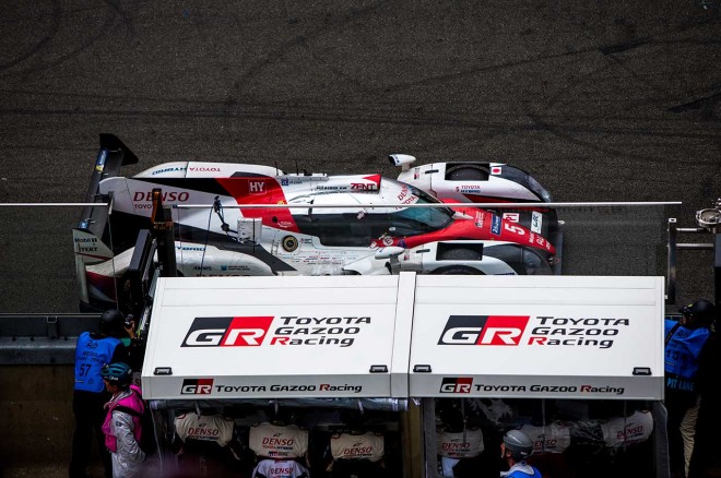 ル・マン24時間耐久レース　中嶋一貴(トヨタTS050ハイブリッド)