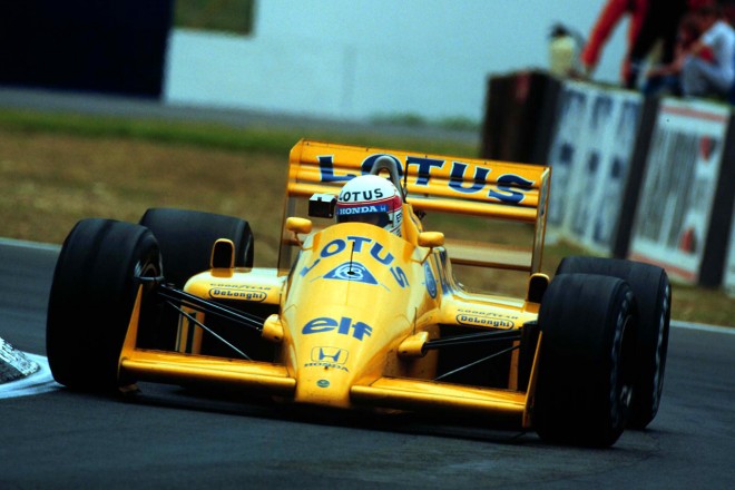 中嶋悟のデビューマシンとなったロータス99T・ホンダ