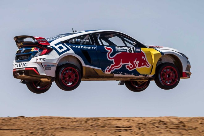 GRCに参戦するホンダ・シビックGRC