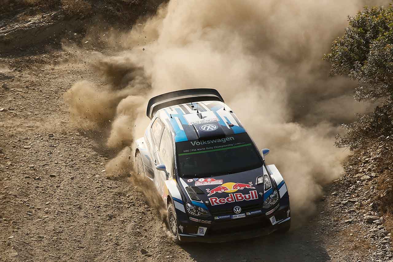 2月のWRC第2戦スウェーデン以来、勝利から遠のいているセバスチャン・オジエ（フォルクスワーゲン・ポロR WRC）