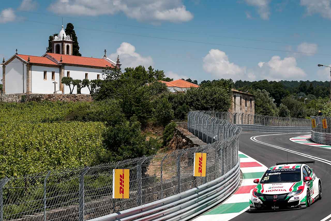 WTCCポルトガル　ティアゴ・モンテイロ（ホンダ・シビックWTCC）