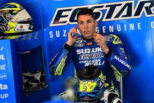 アプリリアと契約を交わしたアレイシ・エスパルガロ