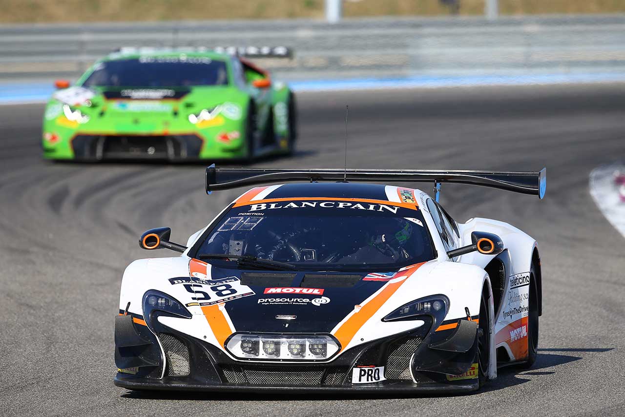 ブランパン耐久シリーズ第3戦　58号車マクラーレン650S