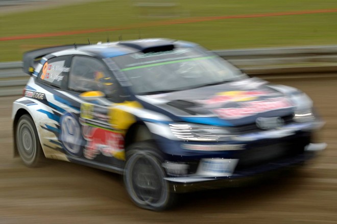 WRC第7戦ポーランド アンドレアス・ミケルセン（フォルクスワーゲン・ポロR WRC）