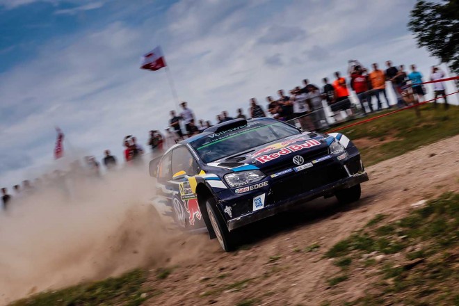 WRC第7戦ポーランド アンドレアス・ミケルセン（フォルクスワーゲン・ポロR WRC）